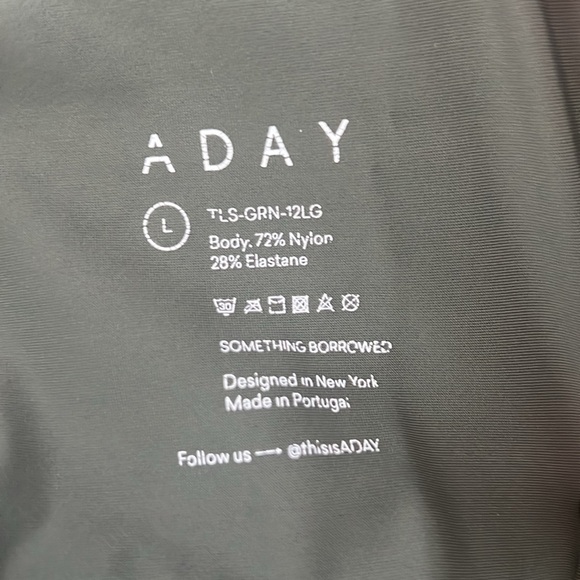 ADAY Something Borrowed Shirt Moss - Long Sleeve Button Up - Large - Picture 8 of 12